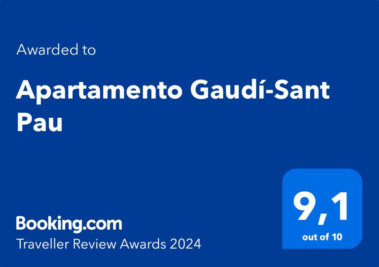 Apartamento Gaudí-Sant Pau Barcelona Exterior foto